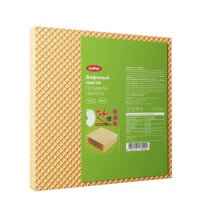 Weiße quadratisch Waffelblätter, 170 g, GolPek