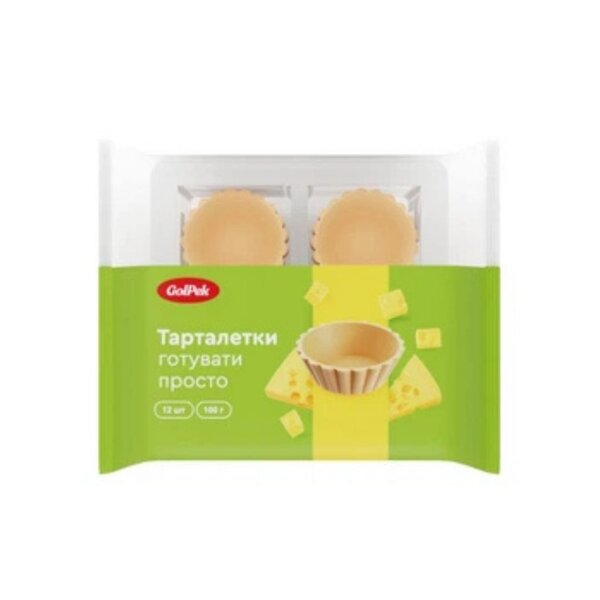 Tartalettes mit Käsegeschmack, 100 g, GolPek