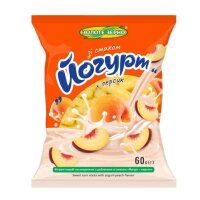 Кукурудзяні палички зі смаком йогурту та персика, 60 г,...