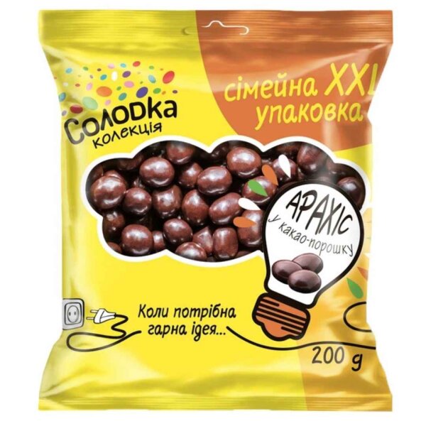 Арахіс у какао-порошку, Дружківська, 200 г