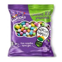 Драже «Морські камінці», 200 г, Дружківська