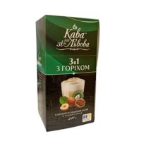 Kaffeegetränk 3 in 1, Nussgeschmack, 15 Sticks x 16g...