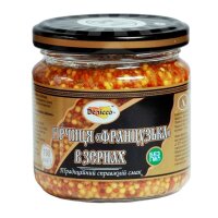 Französischer Senf in Körnern , 190 g, Delisso