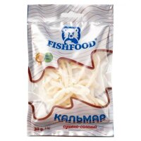 Сушена стружка кальмара, 30 г, FISHFOOD