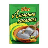 Zitronensäure, 90 g, Deko