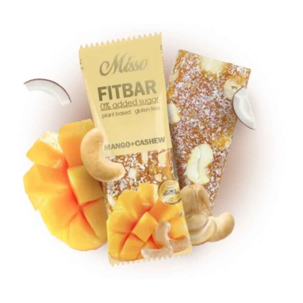 Fruchtriegel FITBAR  "Mango + Cashew", 30 g, Misso