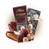 Батончик FITBAR "Фінік+Фундук", 30 г, Misso