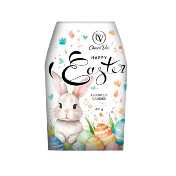 Pralinengeschenkset "Happy Easter", Chocco Via, 400g