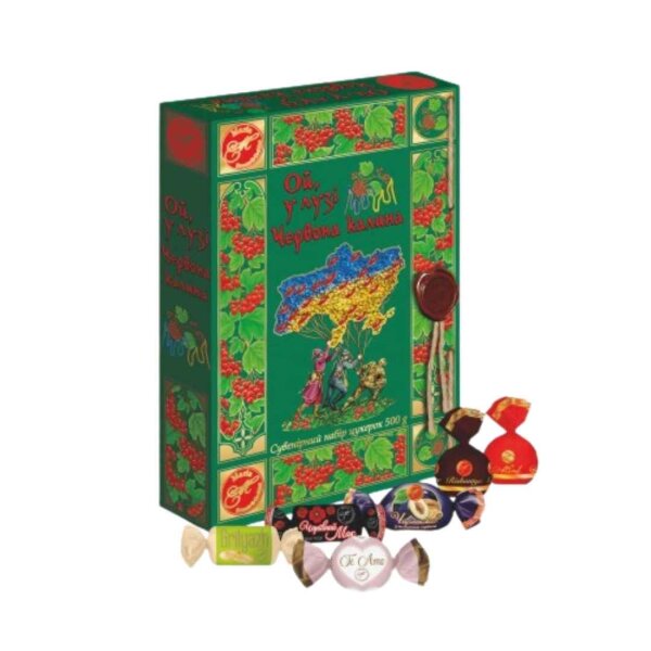 Pralinenset "Oi u Lusi tschervona Kalyna", 500 g, TM Maria