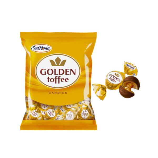Pralinen „Golden Toffee“, Konti