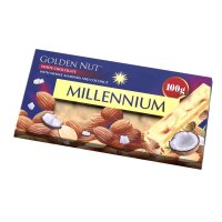 Weiße Schokolade „Golden Nut“ mit...