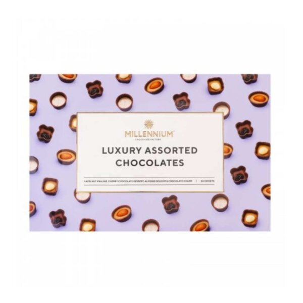 Schokoladenpralinen „MILLENNIUM LUXURY CHOCOLATES“, 220 g, Millennium