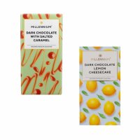 Dunkle Schokolade „Salted Caramel + Lemon...