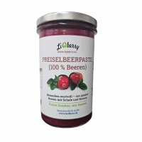 Preiselbeerpaste (100 % Beeren), 545 ml, LiQberry