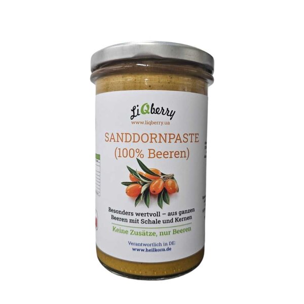 Sanddornpaste (100% Beeren), 545 ml, LiQberry