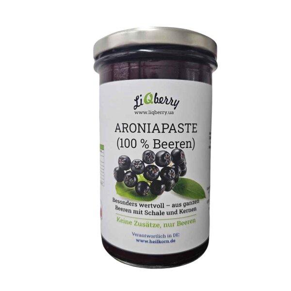 Aroniapaste (100% Beeren), 545 ml, LiQberry