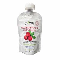 Cranberrypaste (100 % Beeren), 100 g, LiQberry