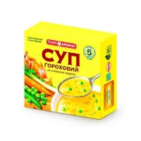 Erbsensuppe mit Hühnergeschmack, 150 g, TSVIT AROMAT