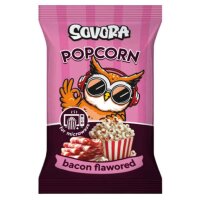 Microwellen-Popcorn mit Bacon-Geschmack, 100 g, SOVORA