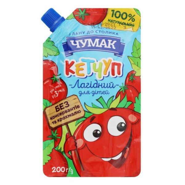 Кетчуп "Дитячий" Чумак, 200 г