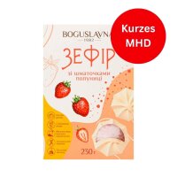 Sefir mit Erdbeerstückchen