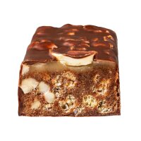 Веганський глазурований батончик "CASHEW CARAMEL", Sugar Free, 40 г, FIZI