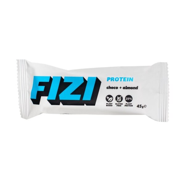 Протеїновий батончик VEGAN  "CHOCO + ALMOND", Sugar Free, 45 г, FIZI