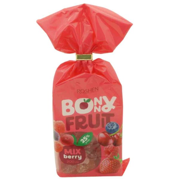 Geleebonbon Bonny-Fruit (Beeren-Mix) - MHD: 02.07.2026