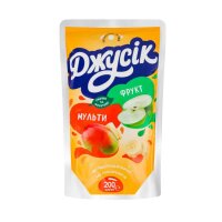 Fruchtsaftgetränk Multifrucht, 200 ml, Dzhusik