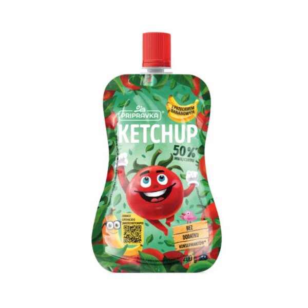 Ketchup für Kinder mit Bananenpüree, 200 g, Pripravka