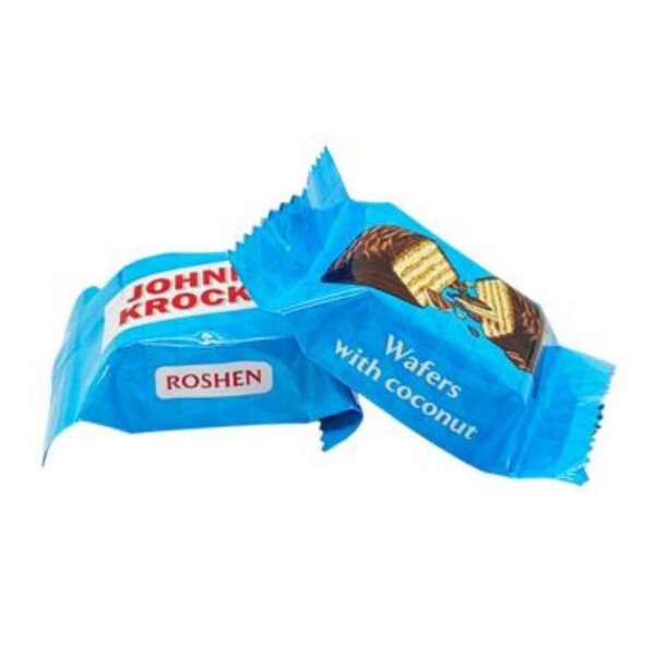 Waffelpralinen "Johnny Krocker" mit Kokosfüllung, lose, Roshen