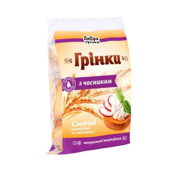 Knusper-Toast mit Knoblauchgeschmack, Dobra Hrinka, 130 g