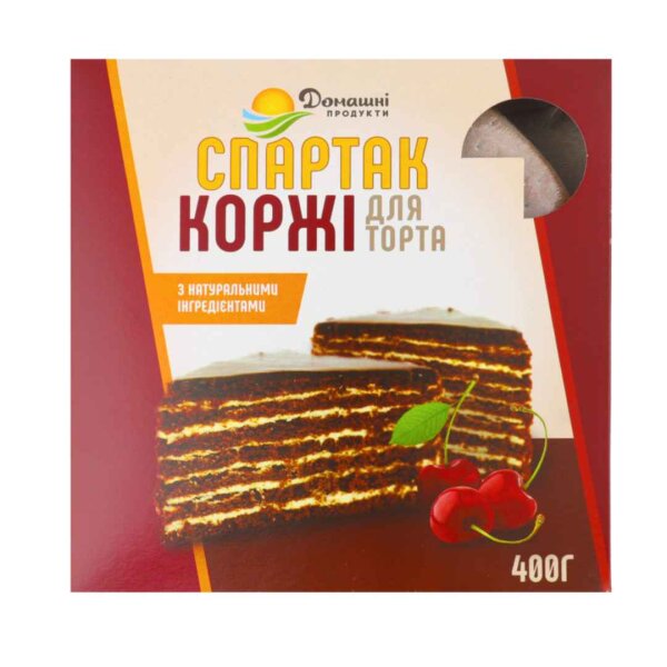 Schoko-Honig-Tortenböden "Spartak", 400 g
