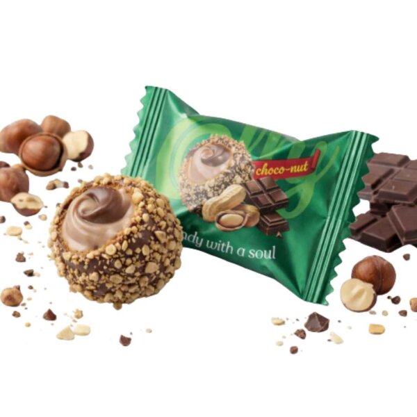 Pralinen Olly Choco-Nut mit Schoko-Nuss-Füllung, Sweetale, lose