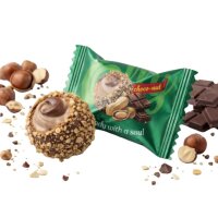 Pralinen Olly Choco-Nut mit Schoko-Nuss-Füllung,...