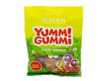 Цукерки желейні "Fizzy Worms", 70г, Roshen