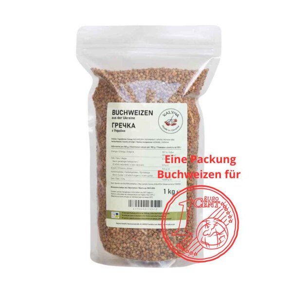 %SALE% Buchweizen, Kalyna, 1kg 1ct AKTION