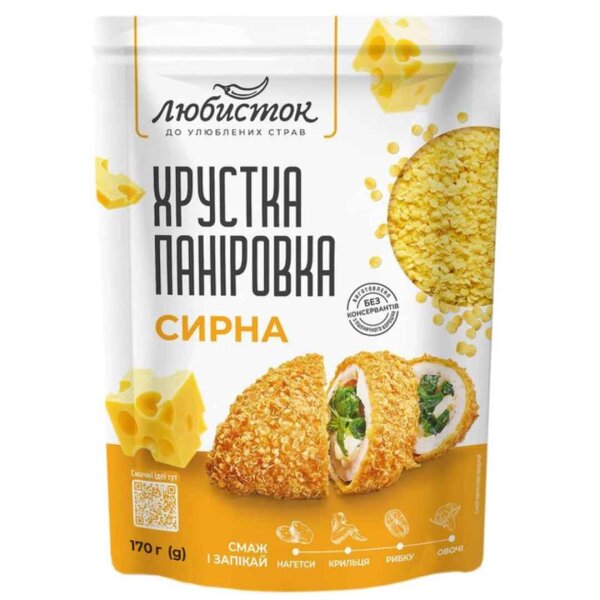 Käse-Panade, 170 g, Liubystok