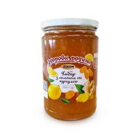 Ingwer-Konfitüre mit Zitrone und Kurkuma, Zdorova...