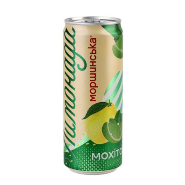 Limonade mit Mojitogeschmack "Morschynska", 0,33 L