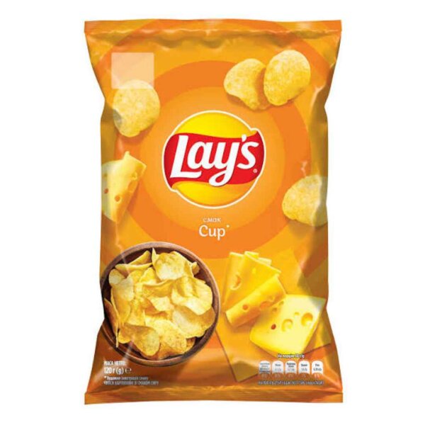 Kartoffelchips "Lays" Käsegeschmack, 120 g