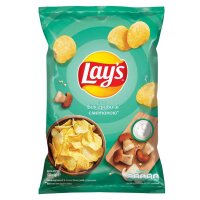 Kartoffelchips "Lays" Steinpilz mit Sahne, 120 g