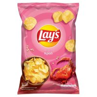 Kartoffelchips "Lays" mit Krabbengeschmack, 120...
