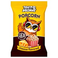 Mikrowellen-Popcorn mit Käsegeschmack, 100 g, Sovora...