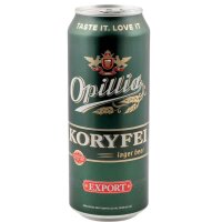 Bier Export, Koryfei, 4.2% Vol., Opillia, 0,5 L Dose