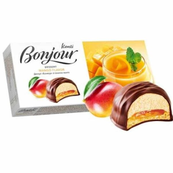 Bonjour Dessert mit Mango-Geschmack, Konti - MHD: 10.09.2026
