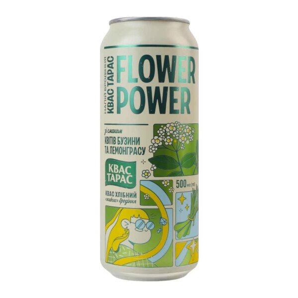 Kwas Flower Power, Kwas Taras, 0,5 L