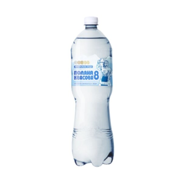 Mineralwasser „Poliana Kvasova‑8“, classic, 1,5l - MHD: 30.09.2026