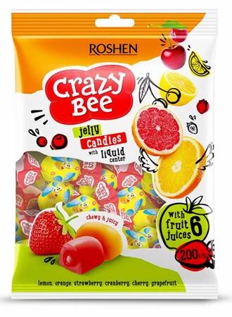 Geleebonbon Crazy-Bee, Roshen, Beutel 200 g