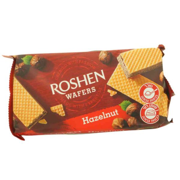 Waffeln mit Haselnussfüllung, Roshen, 216 g